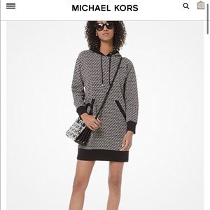 COPY - MK logo hoodie dress